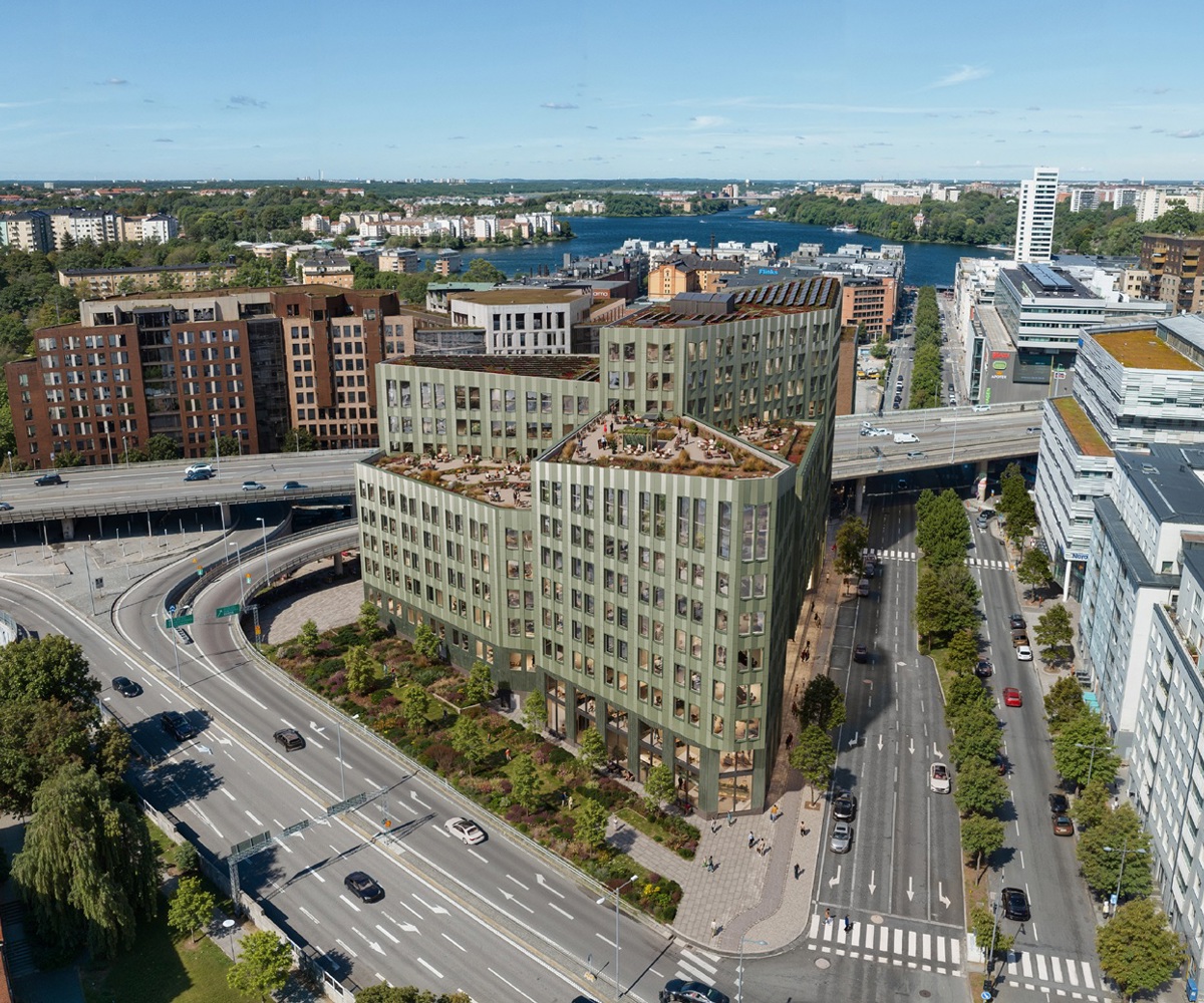 Olivin. Illustration Skanska.